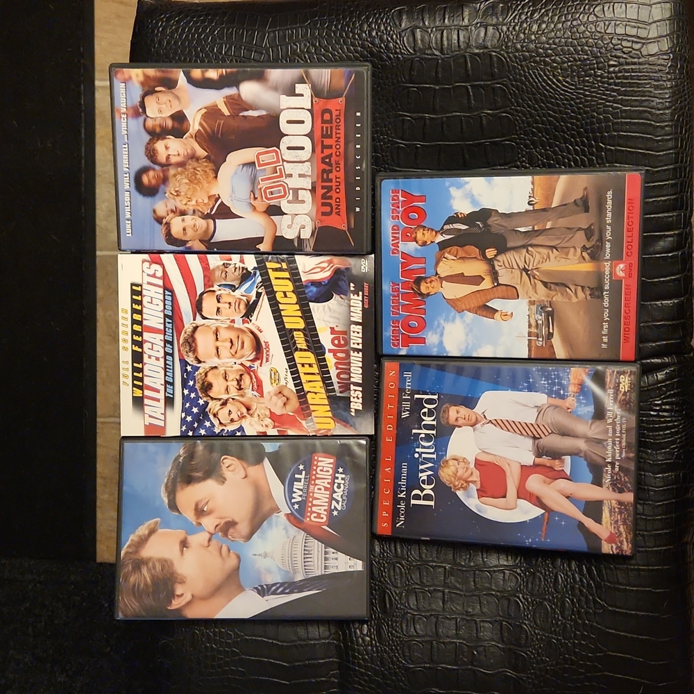5 dvds